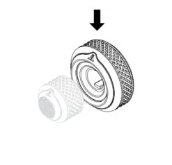 DRC-205-Knob-RP -Garmin Cheap Audio Store DRC 205 Knobs Both Rear